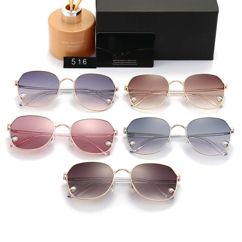 

Designer Sunglasses Classic Eyeglasses Goggle Outdoor Beach fashion Glasses For Man Woman Mix Color Optional C 516