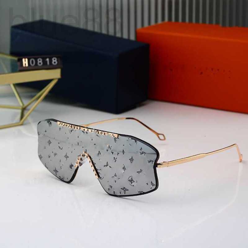 

Sunglasses Frames designer 2023 New Women's Box Glasses One Piece UV Protection YLF6