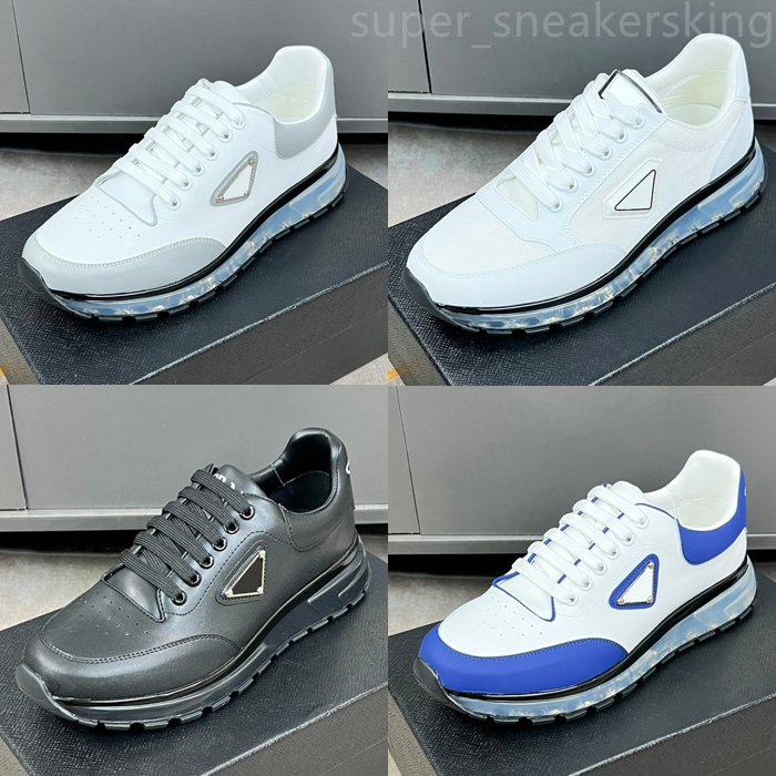 

New Designer Shoes Platform Sneakers Men Loafers Rubber Black Chunky Round Head Sneaker Thick Bottoms Trainers size 38-44