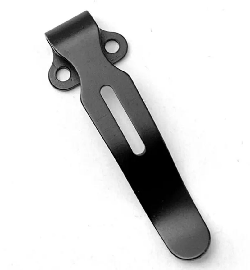 

Outdoor Gadgets 4 Color Stainless Steel Pocket Knife Clip, Grey