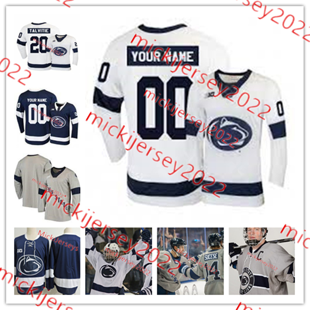 

Paul DeNaples Penn State Nittany Lions Hockey Jersey Connor McMenamin Mens Youth Custom Stitched 21 Kevin Wall 28 Tyler Gratton Connor MacEachern Penn State Jerseys, Navy