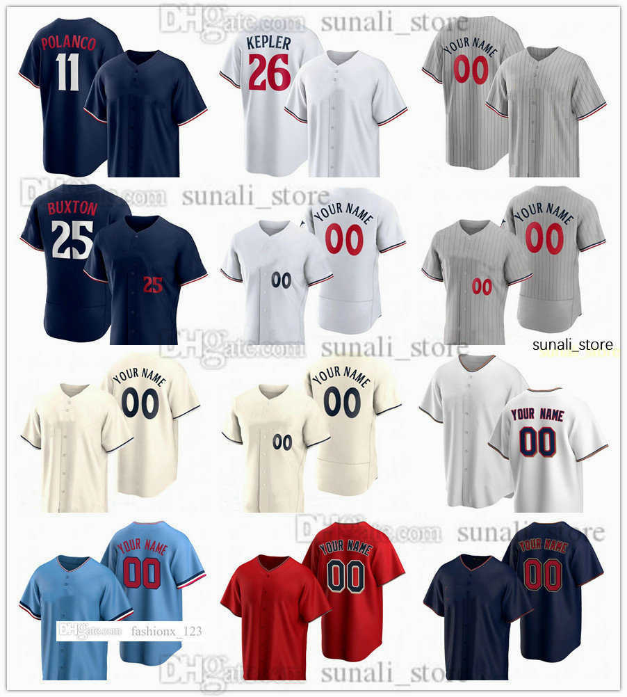 

Mens Baseball Jerseys 78 Simeon Woods Richardson 50 Willi Castro 21 Gilberto Celestino 13 Joey Gallo 19 Alex Kirilloff 9 Trevor Larnach 2 Michael A.Taylor Matt Wallner, Red