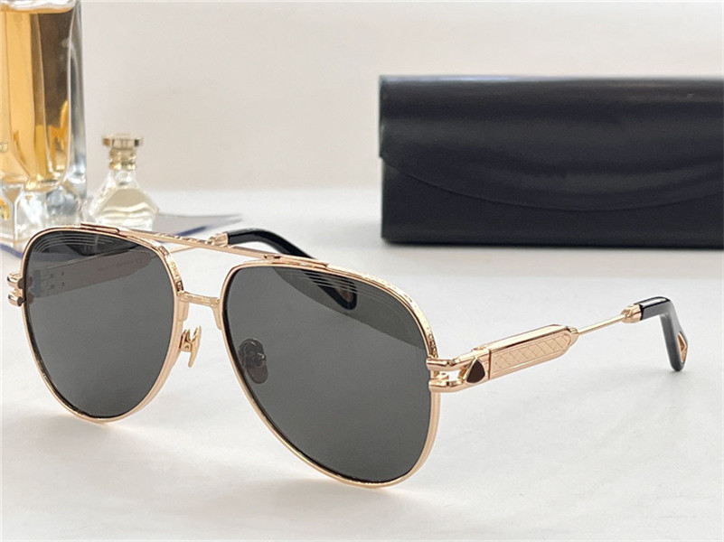 

Top men design sunglasses THE WEN exquisite pilot K gold frame popular and generous style top quality outdoor uv400 protection glasses