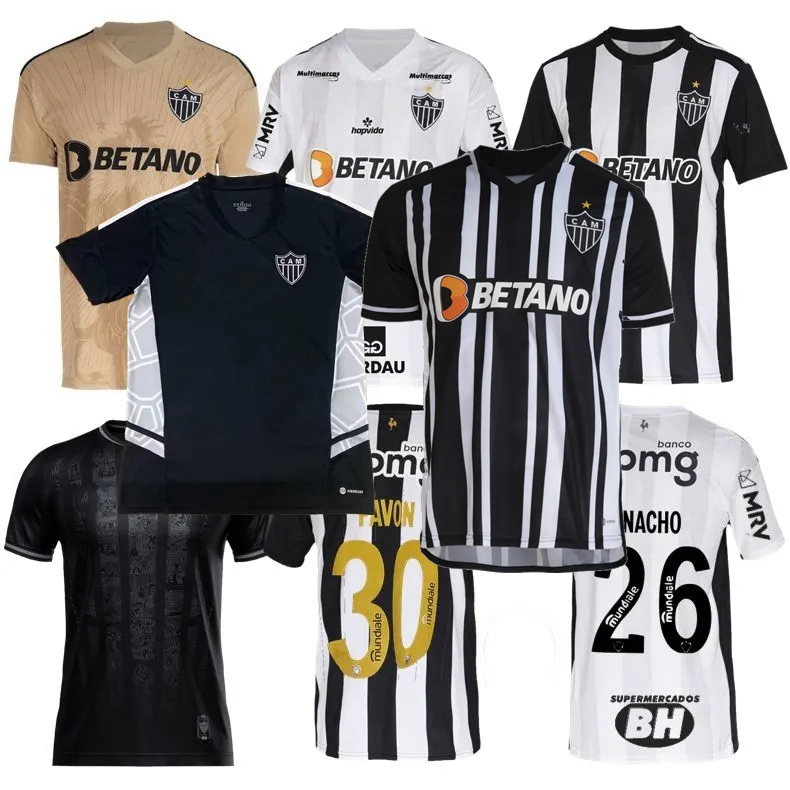 

2022 2023 2024 Atletico Mineiro Soccer Jerseys PEDRINHO RUBENS G.ARANA PAVON NACHO PAULINHO .ZARACHO Jersey home away 3rd 23 24 football men women shirt