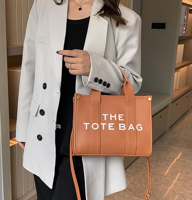 

Marc Designer Bag Tote Women Casual Large Capacity Handbag Fashion Beach PU Leather Crossbody Bags Luxury Brand Shoulder Bag Wallet H001802