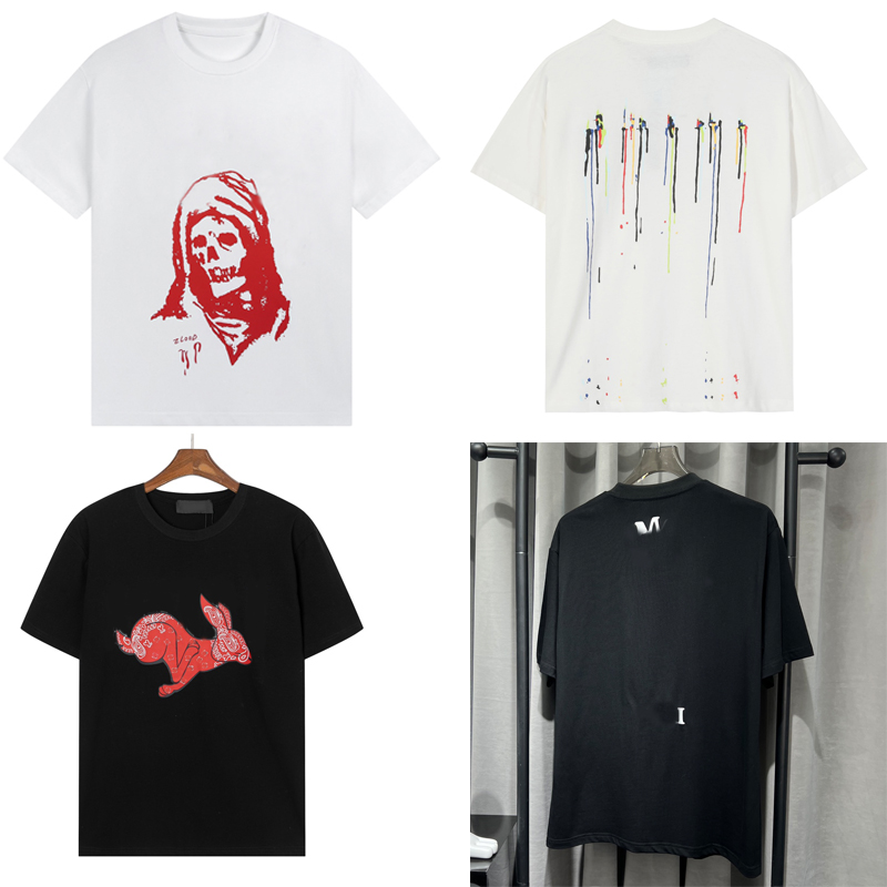

Mens Womens Designer T shirt Printed Fashion man T-shirt amiris Cotton Casual Tees Short Sleeve Luxury Hip Hop Streetwear Shirts M-3XL