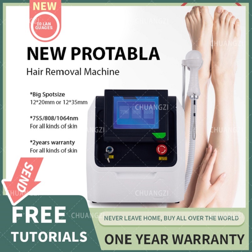 

2023 High Power Permanent Diode Laser Machine 755nm 808nm 1064nm Diode Elight Permanent Hair Removal Machine