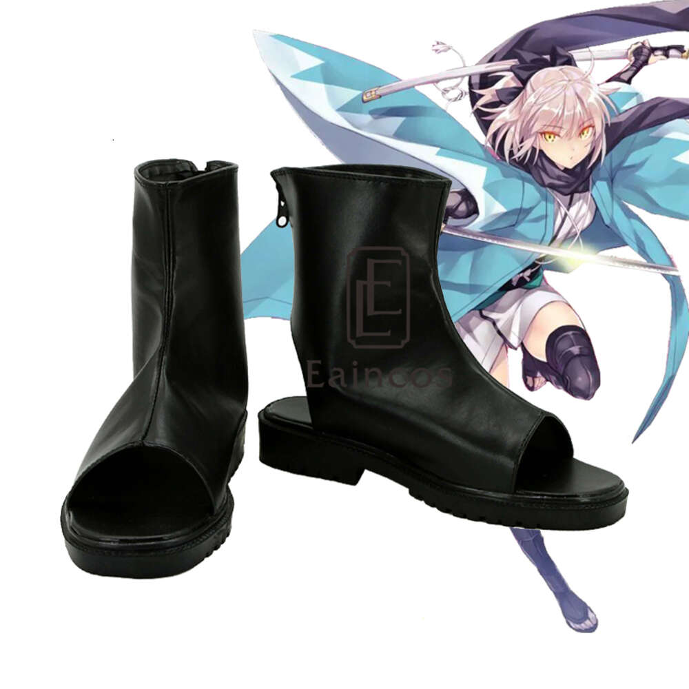 Disfraces de catsuit juego Fate Grand Order Sakura Saber Okita Souji Cosplay fiesta zapatos hechos a medida