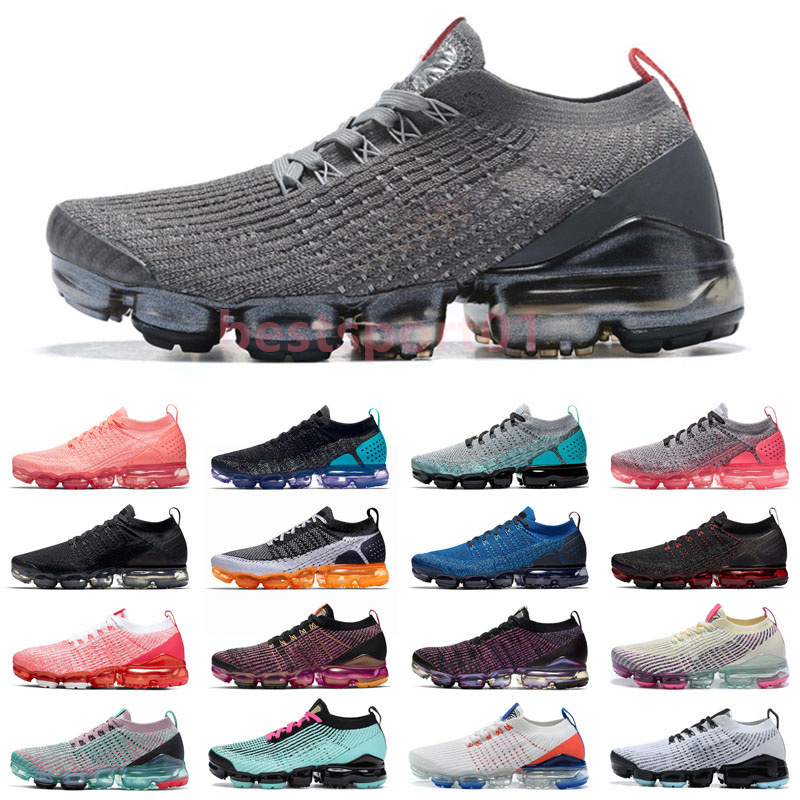 

2023 Classic FK-2018 2019 Best TN Running Shoes Mens 2018 New Fly V1 V2 3.0 Knit Triple Black White Designer Shoes Be True Mesh 36-45 B1, Color 30 40-45