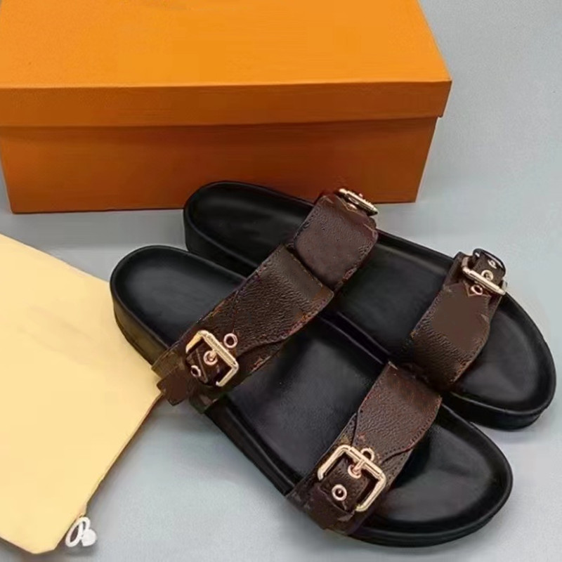 

designer sandals slides paseo flat comfort mules womens shoe flipflops sliders buckle bom dia mule slipper flat slide platform heel flats flip flops famous sandal, 11