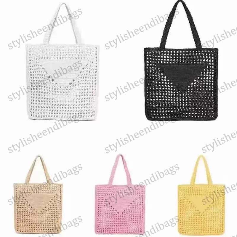 

Totes Straw Bag Designer Practical Large Capacity Plain Shoulder Handbag Casual Square Wallet 2312 0403/23, Pink