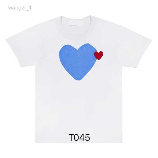 

Men's T-shirts Play Designer t Shirts Cdg Brand Small Red Badge Casual Top Polo Shirt Clothing 10 778L, 11