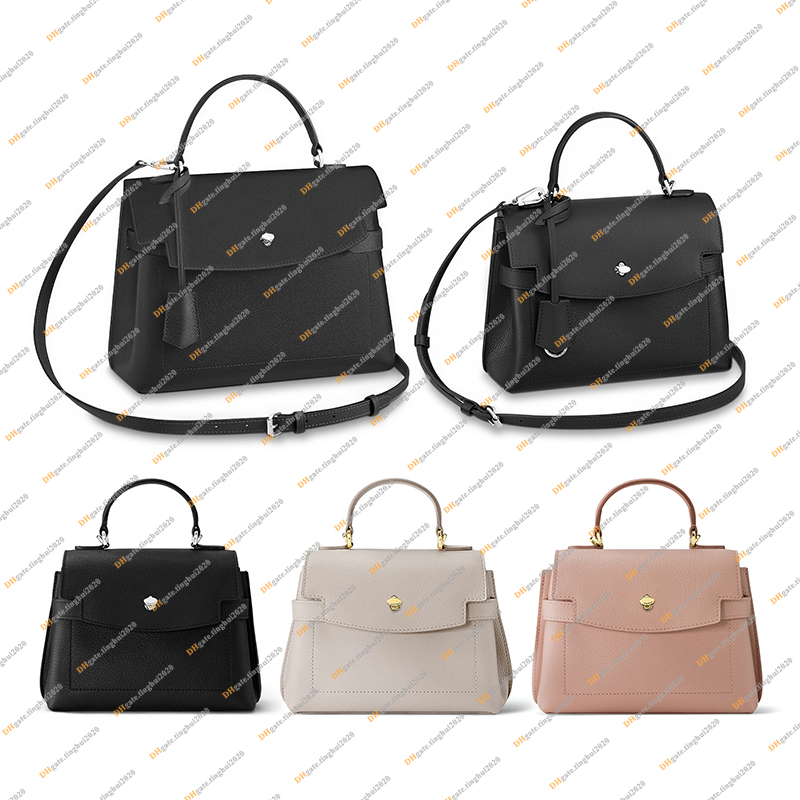 

Ladies Fashion Casual Designe Luxury LOCKME EVER Bag TOTE Handbag Shoulder Bag Crossbody Messenger Bag TOP Mirror Quality M20997 M21052 M53937 M56094 M51395 Purse, 23cm black / with dust bag