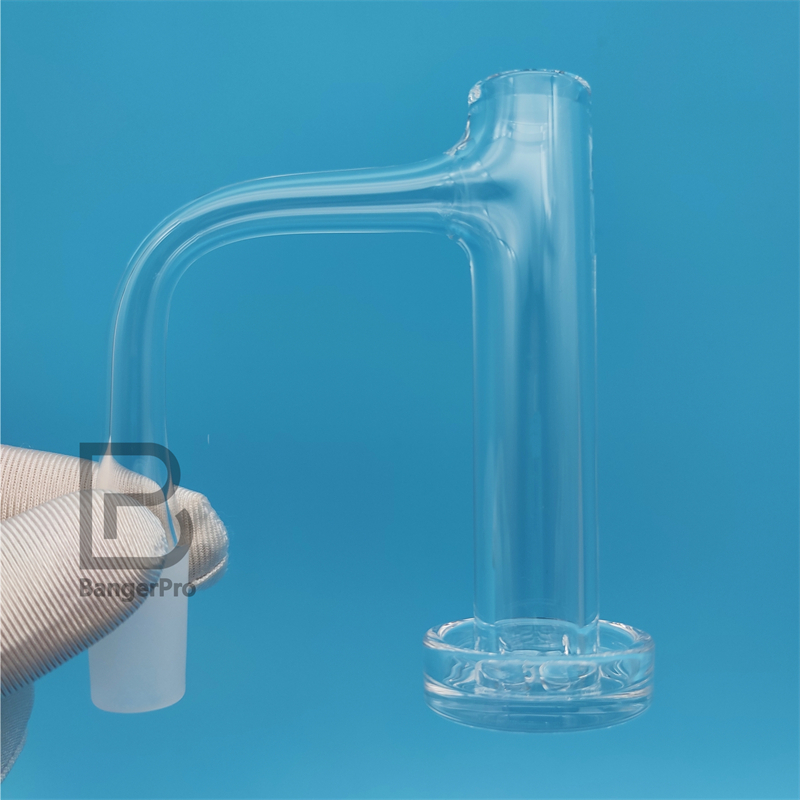 

80mm Control Tower Quartz Blender Banger Full Weld 16mmOD 2.5mm Wall Thickness Seamless Beveled Edge Dab Nails 10mm 14mm Male