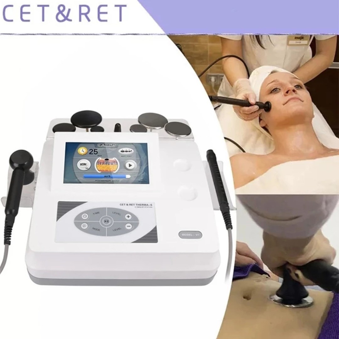 

New Tecar Therapy Monopolar Diathermy Machine And Health Care Pain Relief Ret Cet RF Radio Frequency Skin Tightening Beauty Machine