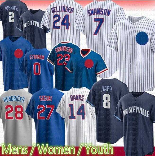 

Cubs Men Women Youth Chicago 19 Hayden Wesneski 2 Nico Hoerner 15 Yan Gomes 7 Dansby Swanson 24 Cody Bellinger 16 Patrick Wisdom 27 Seiya Suzuki Baseball Jersey, Colour