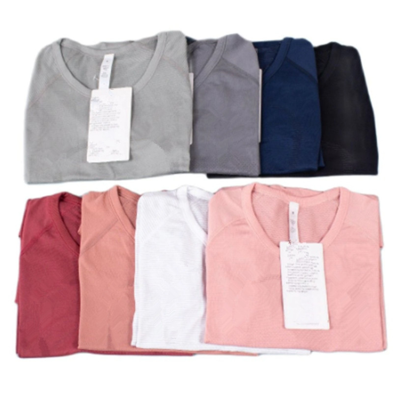 

Women's Yoga Long Sleeve Seamless Slim Fit Yoga T-Shirts Fitness Running Long Sleeve Sports Crop Top Ladies Gym Blouses Sportswear, 0004