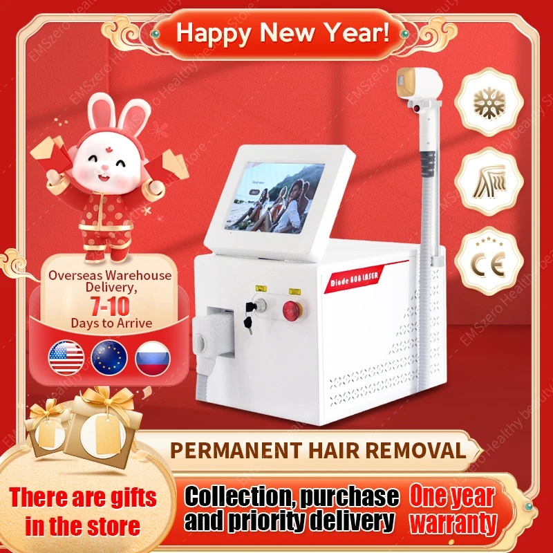 

Brand New 2000W RF Equipment Laser 3 Wavelength Ice Platinum Hair Removal 755nm 808nm 1064nm Diode Hair Removal Equipment