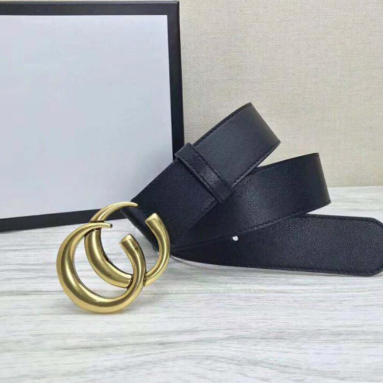 

Men Designers Belts Classic fashion casual letter smooth buckle womens mens leather belt width 3.8cm with box, Belt+box