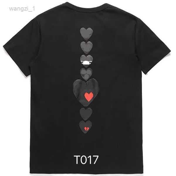 

Men's T-shirts Play Designer Mens t Shirt Japanese Red Love Womens Commes Complete Label Tshirt Polo Cdg Des Badge Garcons Cotton Embroidery Size Xs-xxxxl 2 9XF5, 18