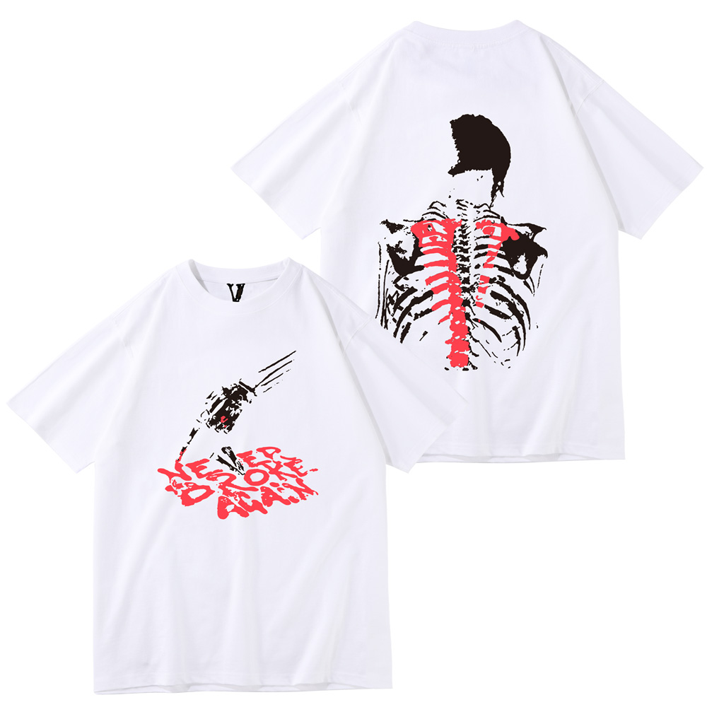 

2023 New arrival Vlones tshirt Summer Mens T Shirt Designers Women Tshirts Loose Shorts Sleeve Tees Apparel Fashion Luxurys Tops Man Casual Shirts, Vldt111-3