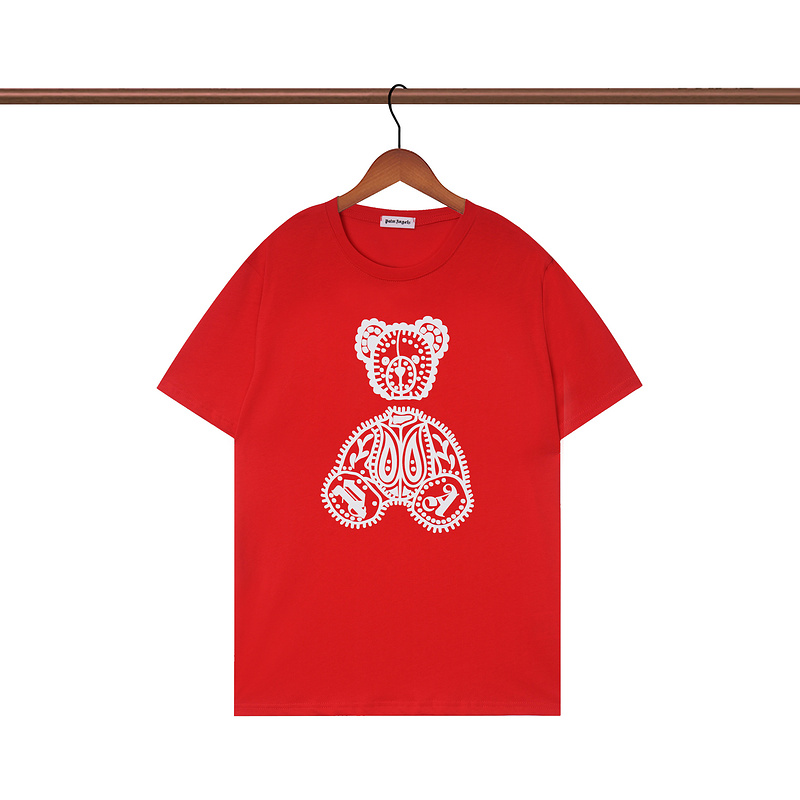 

Designer of luxury T-shirt brand t shirt Clothing spray letter short sleeve spring summer tide men and women tee Palm angel NEW2022 moschino, A+