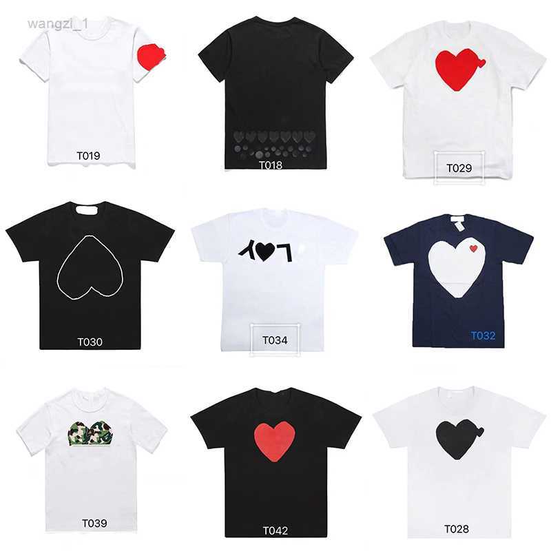

Men's T-shirts Play Designer Mens t Shirts Women's Cotton Embroidery Love Eyes Tshirt Loose Casual Couple Style Printed Short Sleeve Bottom Size Xs/s/m/l/xl/2xl//4xl UE4C, 10