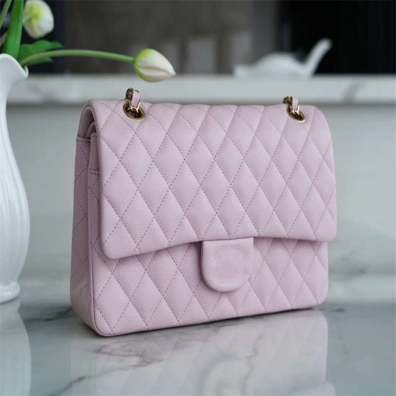 

10A Designer bag tote bag classic caviar designer bag flap bag designer women cross body bags luxuries designers shoulder handbag 25cm with box rhombus calfskin, Beige