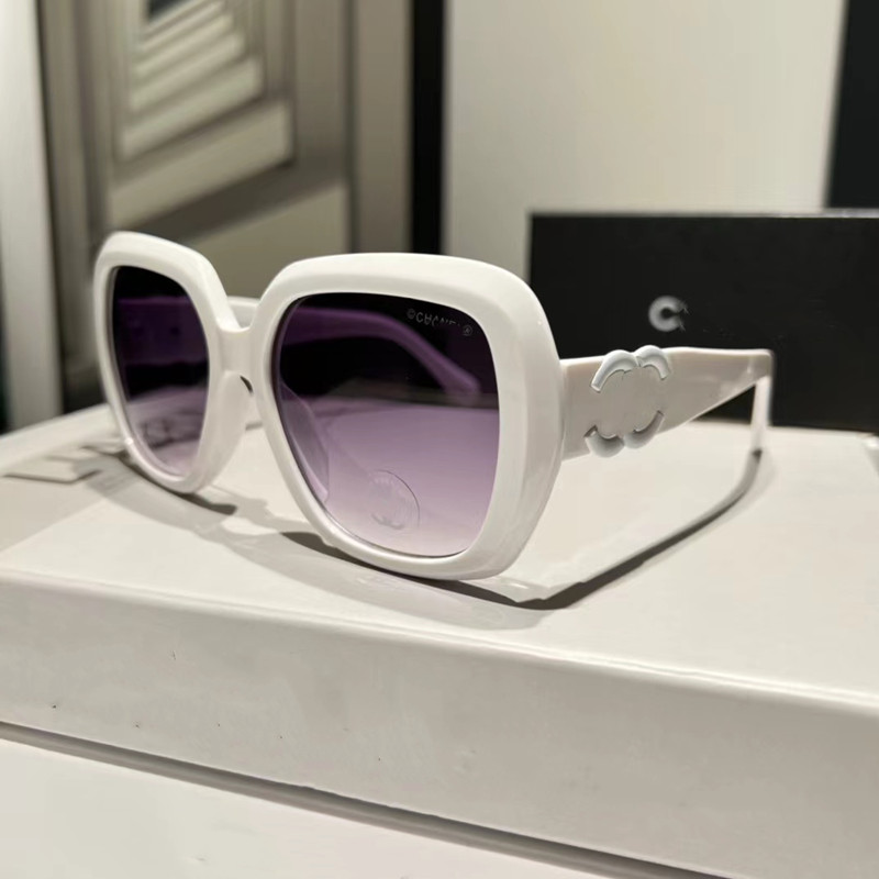 

Designer Brand Men's and Women's Luxury Sunglasses Summer New Style Small Fragrance Outdoor Beach Sunvisor
