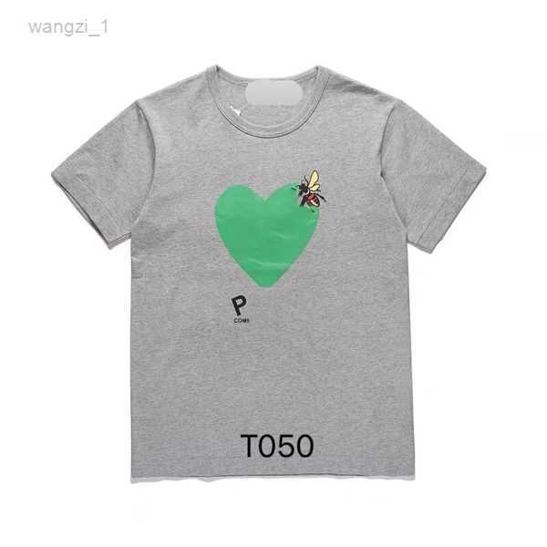 

Men's T-shirts Play Designer t Shirts Cdg Brand Small Red Badge Casual Top Polo Shirt Clothing 1 D9NF, 23