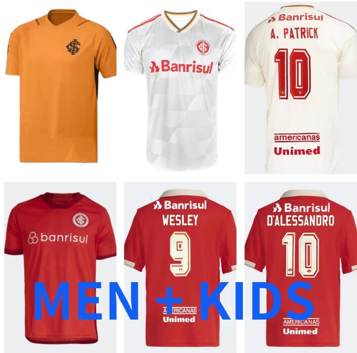 

23 24 SC Internacional Soccer Jerseys WESLEY TAISON EDENILSON D'ALESSANDRO LIZIERO 2023 2024 BUSTOS GABRIEL Black Excellence men women kids kit football shirt