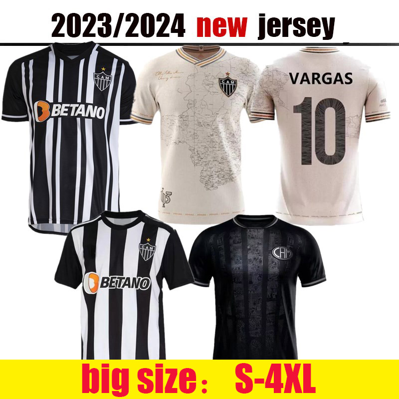 

22/23/24 Atletico Mineiro Home soccer jerseys 2023 VARGAS M.ZARACHO SASHA ELIAS 113 special edition Shirt Away white KENO MARQUINHOS GUGA 3rd Football uniform s-4XL