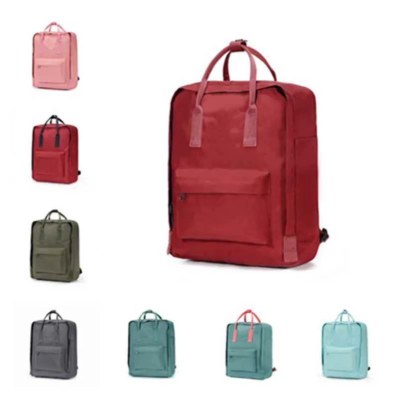 

Wholesale-mens backpack brand Sport Backpack Shoulder Bag Crossbody High Quality Casual Bags Polyester Women fjallraven kanken Bags Outdoor KAA1, 12