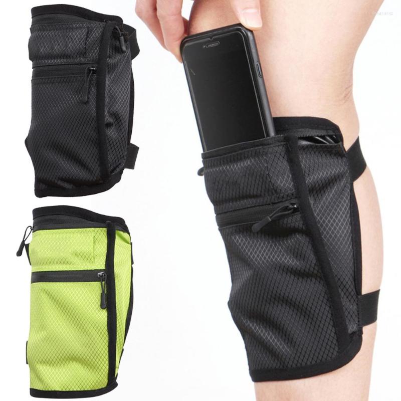 

Outdoor Bags Waterproof Card Money Wallet Breathable Shockproof ID Passport Anti Slip Elastic Strap Multifunctional Fitness Equipment, Green color