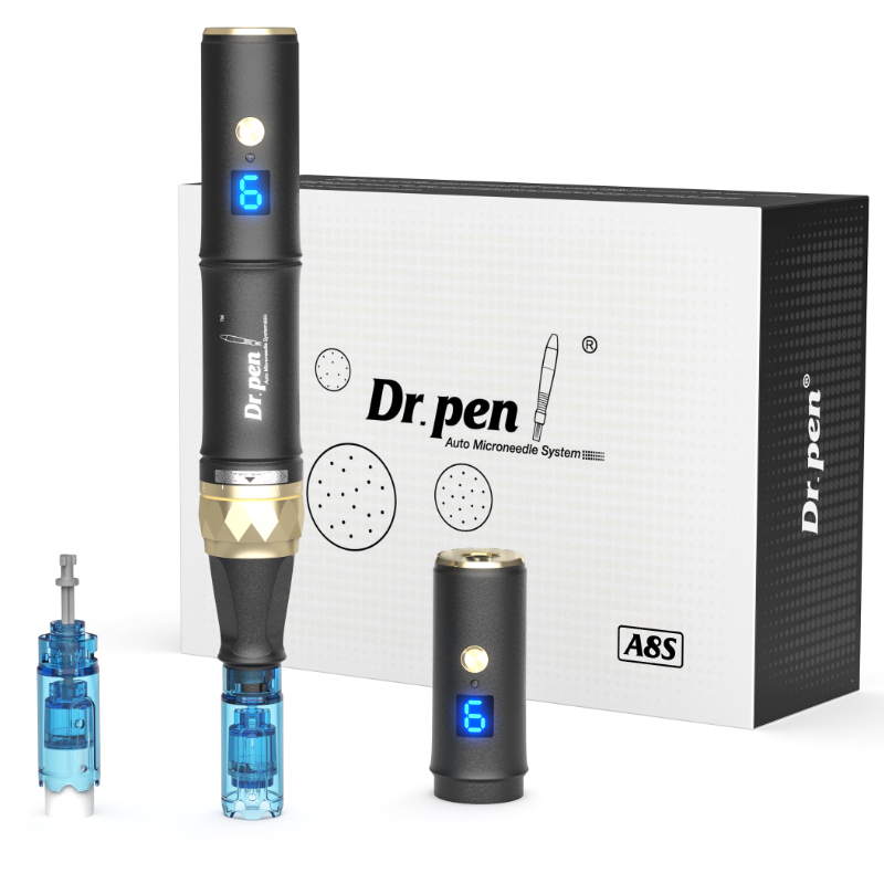 

Professional Portable Original Ultima Dr pen A8S Electric Microneedle Dermapen Led Light Micro needle A8s Cartridges Face Microneedling Dr pen
