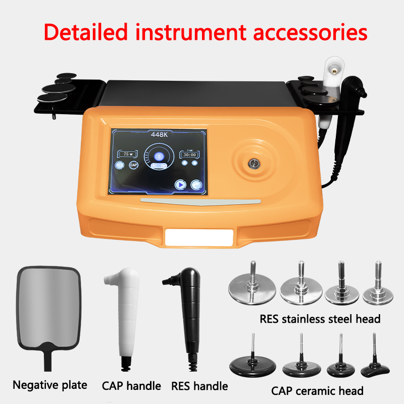 

Physical Beauty Instrument Therapy Diathermy Indiba 448khz Portable Rf Slimming Machine for Skin Tightening Pain Relief Indiba Radiofrecuency