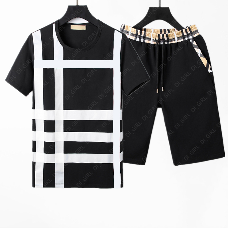 

Piece Mens Tracksuits Designer Suit Two Set Fashion T Shirt Sports Sweatpants Sets Summer Sportswears Outfits CSZR, B6