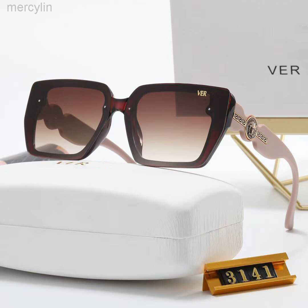 

Luxury Designer Versage Sunglasses Men's Women's Vercace Sunglasses Fashion Trend Leisure Sunglasses Outing Sunglasses Driving Holiday Glasses 3141