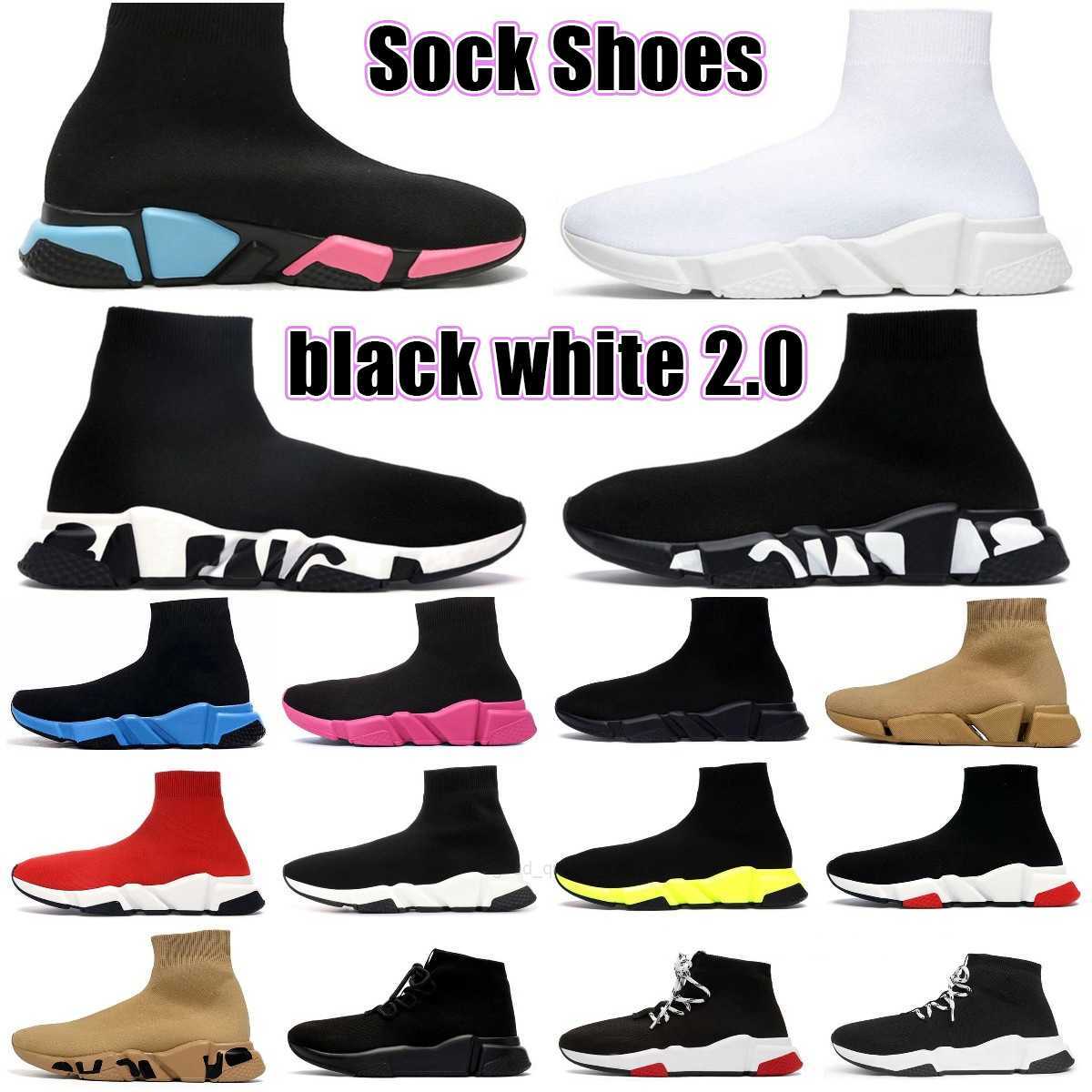 

Sock Shoe womens shoe womens sneaker man shoe 2.0 1.0 Triple Black White S Red Beige Socks Trainers Mens Women Knit Boots Ankle Booties Platform Shoe Trainers, 6-6