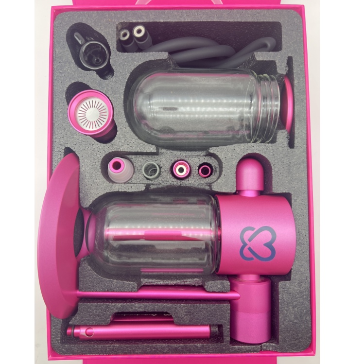 

Gravity Bong NEW Hookahs Kettle bong purple Custom 360 Rotating Aluminum Alloy Glass Gravity Bong Pineapple glass 360 gravity hookah