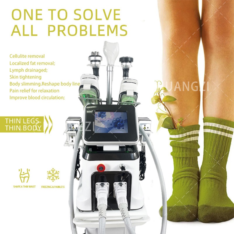 

RF Equipment Portable Cryolipolysis Slimming Machine Cryo Slim Fat freezing RF And Lipo Laser Handles