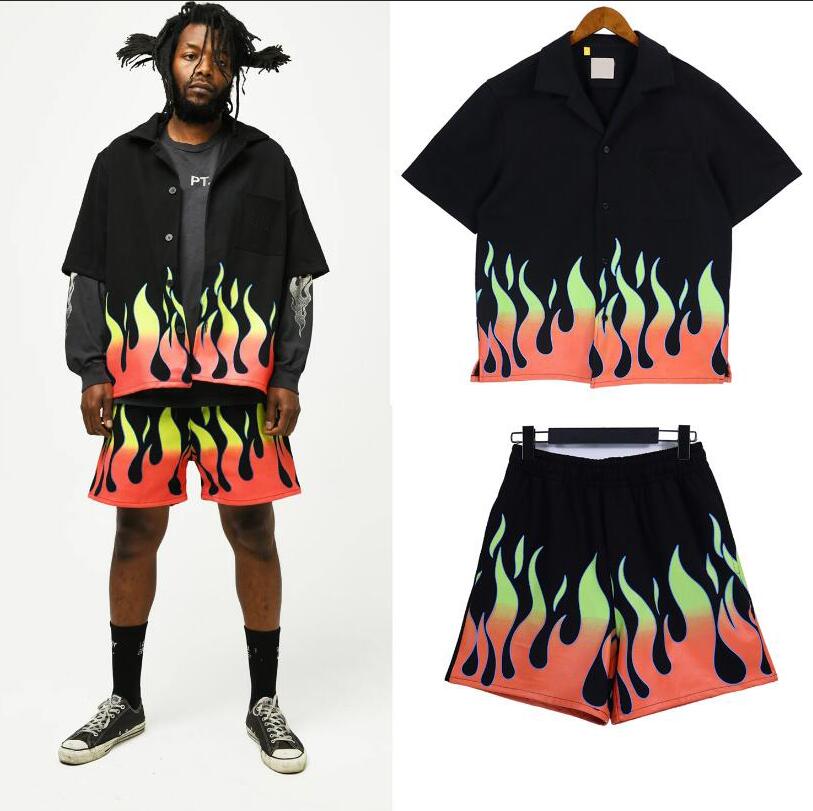

Designer Mens Tracksuits Summer Short Sleeve Shirt Casual Shorts Suit Two-Piece Clothing Streetwear Clothes For Men, Blackshorts