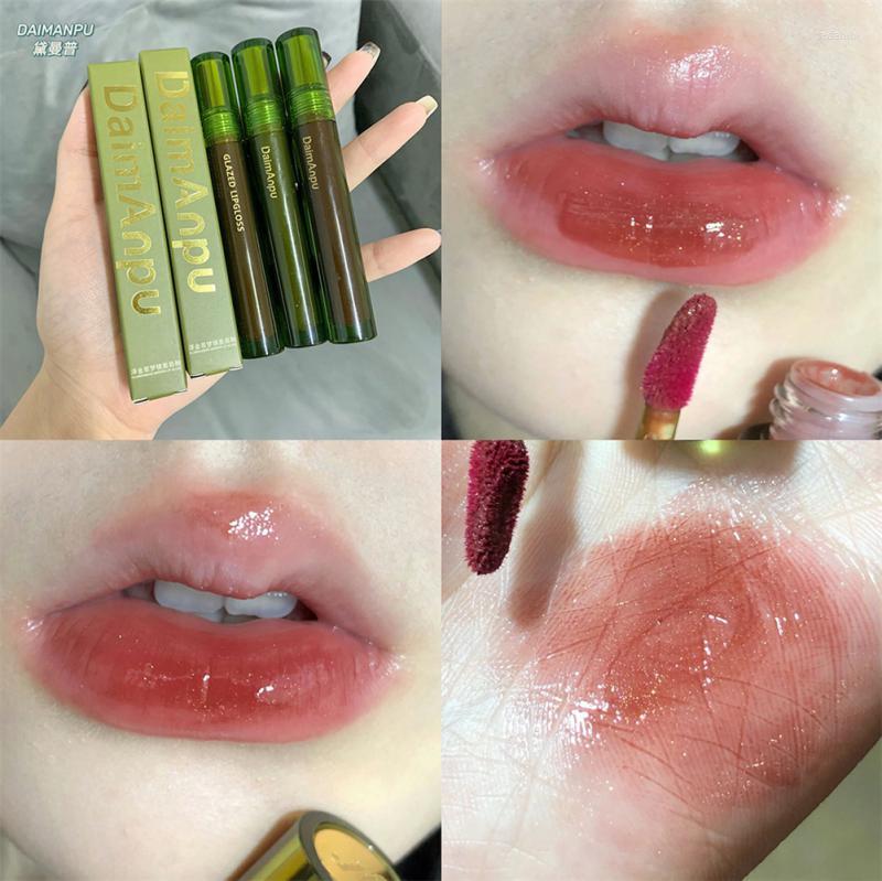 

Lip Gloss 5 Colors Mirror Water Liquid Lipstick Moisturizing Lipgloss Long Lasting Sexy Tint Makeup Korean Cosmetics, 05