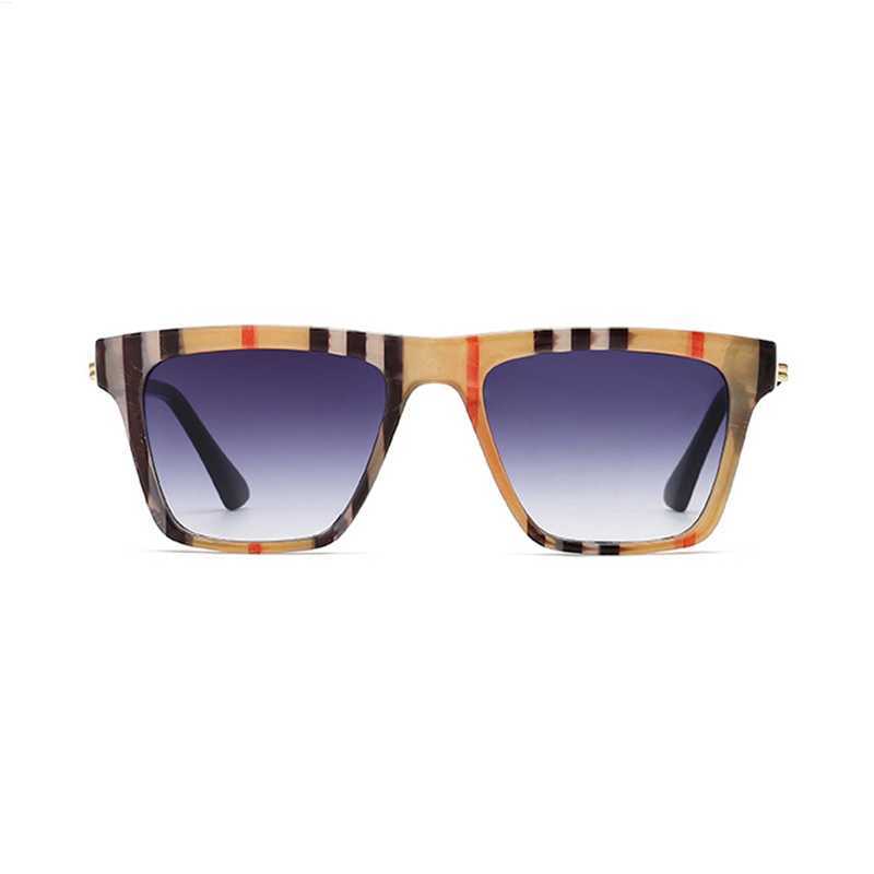 

Vintage Stripe Square Sunglasses Women for Men Fashion Luxury Classic Brand Designer Trend Driving Sun Glasses Eyewear Uv400