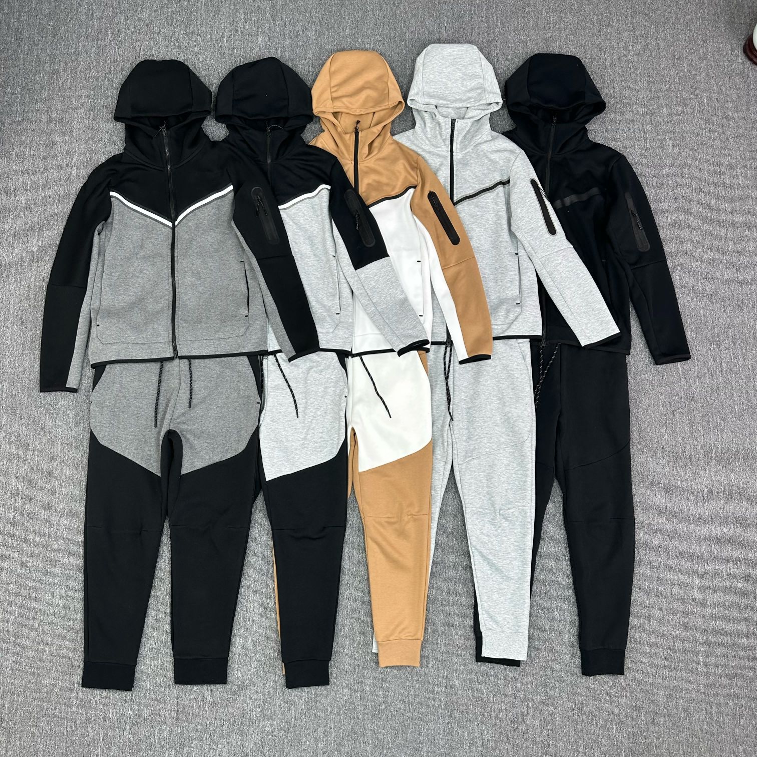 mens designer tracksuit jacket new football sets men zipper jackets sportswear set-image-917971223