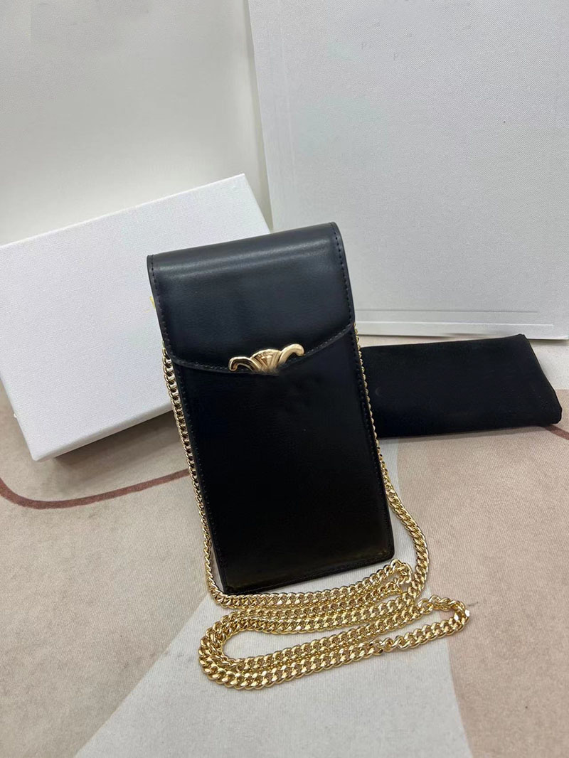 

High quality Genuine leather Shoulder Bag famous Women's tote flap crossbody Bags Luxury Designer woman fashion Evening Camera Cases cards handbag, Black