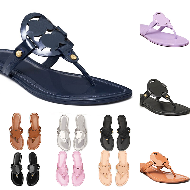 

snake embossed leather sandal designer slides slippers womens white black patent yellow pink Silver flip flops ladies size 36-41