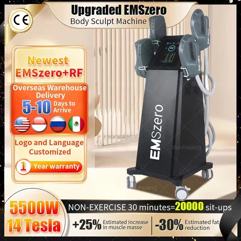 

Emszero 14 Tesla Muscle Stimulate Dls Emslim Neo Slimming Emszero Machine Body Sculpting EMS Hi-emt 5 NEO Handles And Pelvic