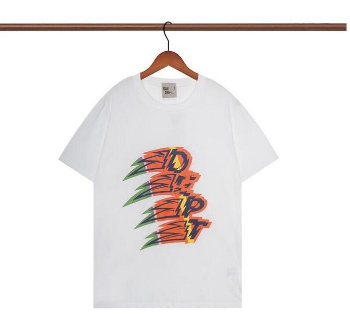 

GAL LAVIN Mens Designer T Shirt Casual Man Womens Tees hand-painted ink splash graffiti letters loose short-sleeved round neck clothes Rushed Sale, Aqu13