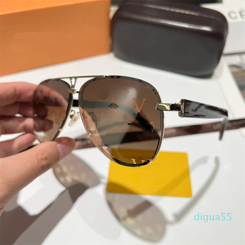 

Eyeglasses Polaroid Lens Designer Women Men Goggle Senior Eyewear Frame Vintage Metal Sun Glasses